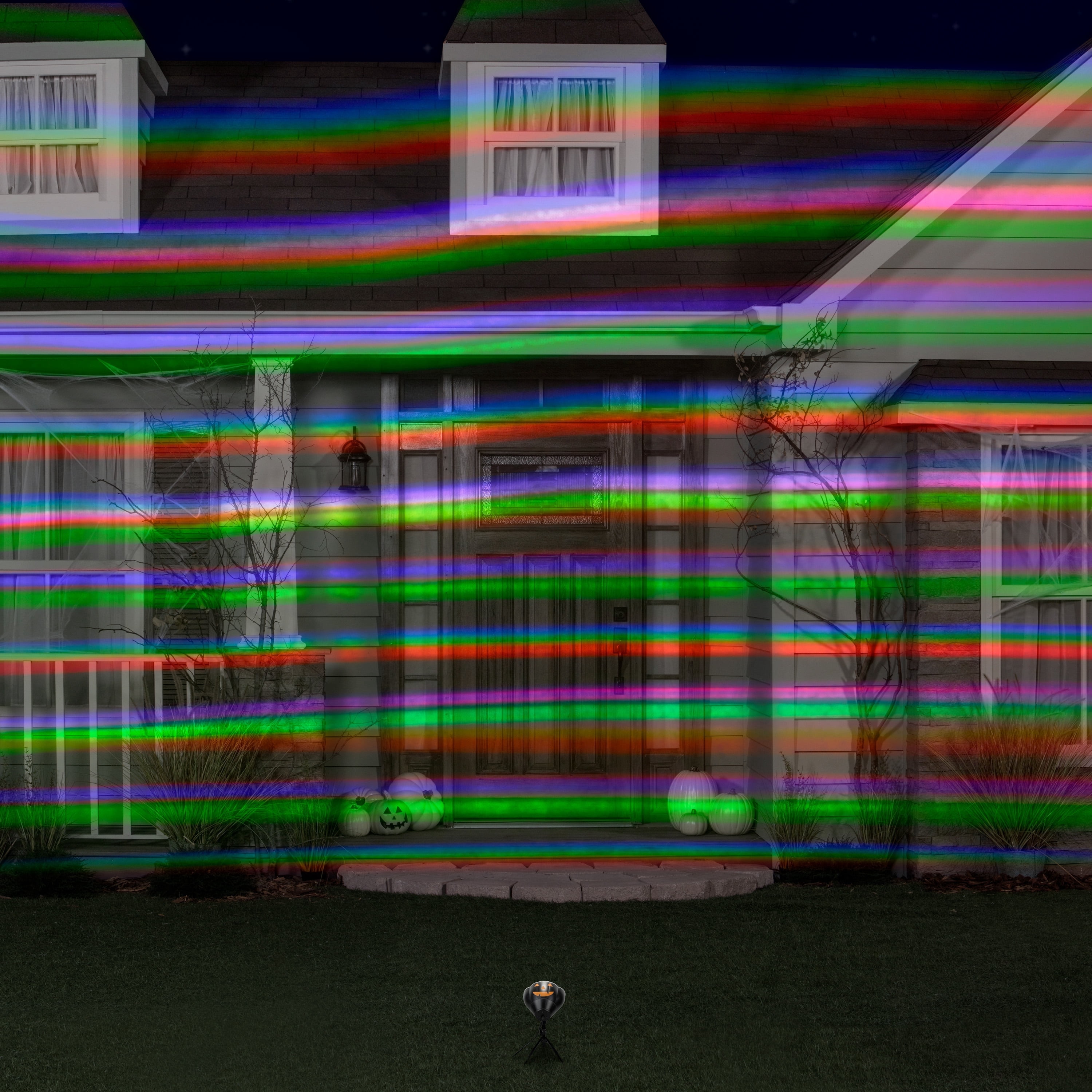 Halloween Light Show Illuminations Color Changing Light Waves Projector Light with Easy Installation