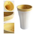 thumbnail image 4 of Quick Frozen Smoothies Cup Cooling Cup Double Layer Squeeze Cup  Homemade Milk Shake Ice Cream Maker, 4 of 5