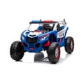 thumbnail image 5 of 24V Police Dune Buggy 2 Seater Ride On Cars 4x4 With Remote Control, 5 of 5