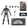 thumbnail image 2 of Blue Beetle (Black & White Accent Edition) Collectible Gold Label Exclusive 7" Figure - McFarlane Toys, 2 of 9