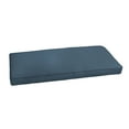 thumbnail image 2 of Sorra Home  Indoor/Outdoor Solid Corded Bench Cushion 45 x 17 x 2 Bench Cushion Corded - Pacific, 2 of 5
