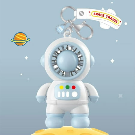 

jsaierl Upgrade Spaceman USB Mini Cartoon Handheld Charging Portable Small Fan