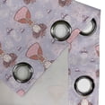 thumbnail image 4 of Ambesonne Tea Party Grommet Curtain, Teapots Cups Art Drawing, 50" x 120", Lilac Pink Coral, 4 of 6