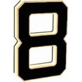 thumbnail image 1 of Solar Lighted House Numbers | 9 Inch Waterproof LED Address Signs for Outside with Night Visibility, 1 of 15