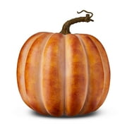 Foam Pumpkin Tabletop Decor, Orange, 8", Fall by Way To Celebrate