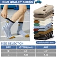 thumbnail image 6 of Lorrita 10 Pairs Kids Socks for Boys Funny Cartoon Athletic Boys Socks Colorful Pattern Print Boys Crew Socks 4-7 Years, 6 of 6