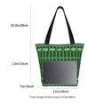thumbnail image 2 of Kdxio American Football Field1 Women Reusable Grocery Bags Foldable Ripstop,Reusable Shopping Bags for Shopping,Gym,Gift, 2 of 5
