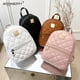 thumbnail image 2 of Mini Mochila pequeña de cuero PU para mujer, bolso multifunción para teléfono, mochila escolar para mujer Fivean  unisex, 2 of 2