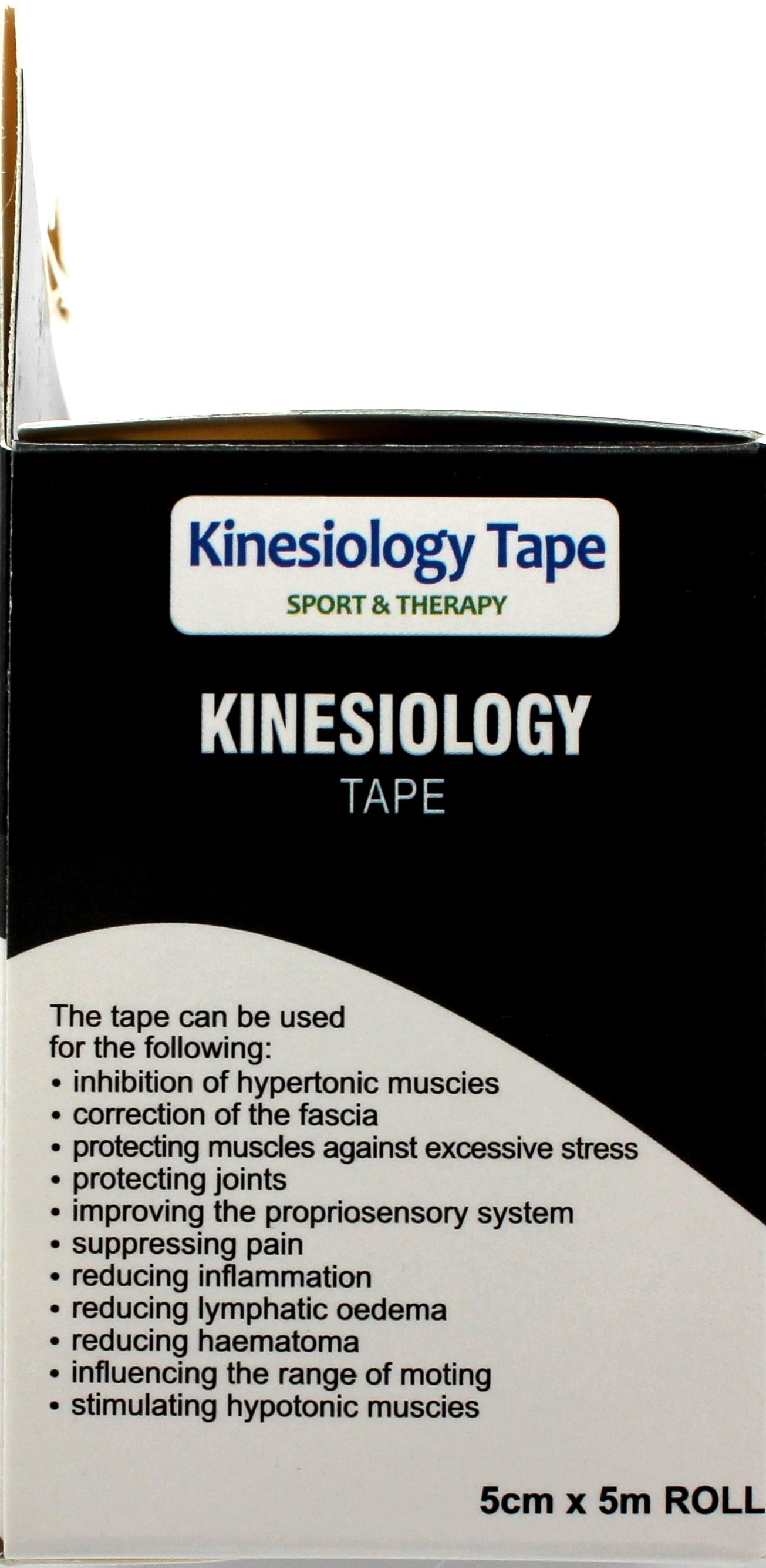3-Pack, Waterproof Kinesiology Tape 2" x 16.4' for Pain Relief & Muscle Support - Latex-Free Athletic & Therapy Tape (Camo)