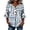 00-Blue11280, variant on XIAOCHA Women's Notched V Neck Blouse Floral Embroidery Relaxed Fit Blouses Everyday Casual Pullover Tops