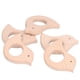 thumbnail image 1 of 5Pcs Forma de Pájaro Lindo Mordedor para Bebés Alivio del Dolor Juguetes de Madera para la Dentición del Bebé Juguetes de Sonajero de Madera Juguetes para Mordedores para Beb Suministro Para el Hogar Octpeak NO, 1 of 7