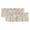Light Brown, variant on 2 Pack Valances for Windows, Brown Beige Coastal Window Valances for Living Room/Bedroom/Bathroom, Nautical Starfish Coral Jellyfish Shell Sea Light Filtering Kitchen Curtain Valance 42"W x12" L