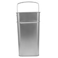 thumbnail image 5 of Raindrops  Barbed Wire Metal Lidless Trash Can Purple Large Bins Office Outdoor Silver, 5 of 8