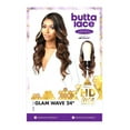 thumbnail image 5 of Sensationnel Human Hair Blend HD Lace Front Wig Butta Lace Glam Wave 24" (T4/CHESTNUTBLONDE), 5 of 5