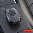 thumbnail image 3 of Samovi Portable Heater for Car, 120W 12V Car Heater That Plugs Into Cigarette Lighter, Windshield Defroster Car Warmer, 2-in-1 Fast Heating & Cooling Modes Rotatable for Cars, SUVs, etc (Black), 3 of 9