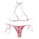 thumbnail image 3 of WILLBEST Trajes de Baño E Traje de Baño Para Mujer, Conjunto de Tankini Con Estampado Floral, Top de Bikini Con Cuello y Parte Inferior A Juego, Atuendo de Playa Para Verano, 3 of 4