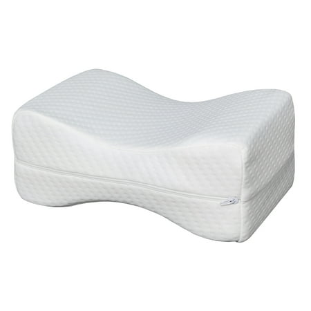 Musetech Memory Foam Wedge Contour Orthopedic Knee Pillow For