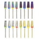 thumbnail image 4 of ¡Nuevo! Brocas cónicas de carburo de seguridad para uñas, accesorios para manicura, 5 en 1, 4 of 5