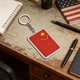 thumbnail image 1 of Flag Keychain Set Flag Acrylic Key Ring Pack For Bags Keys Travel Gifts, 1 of 6