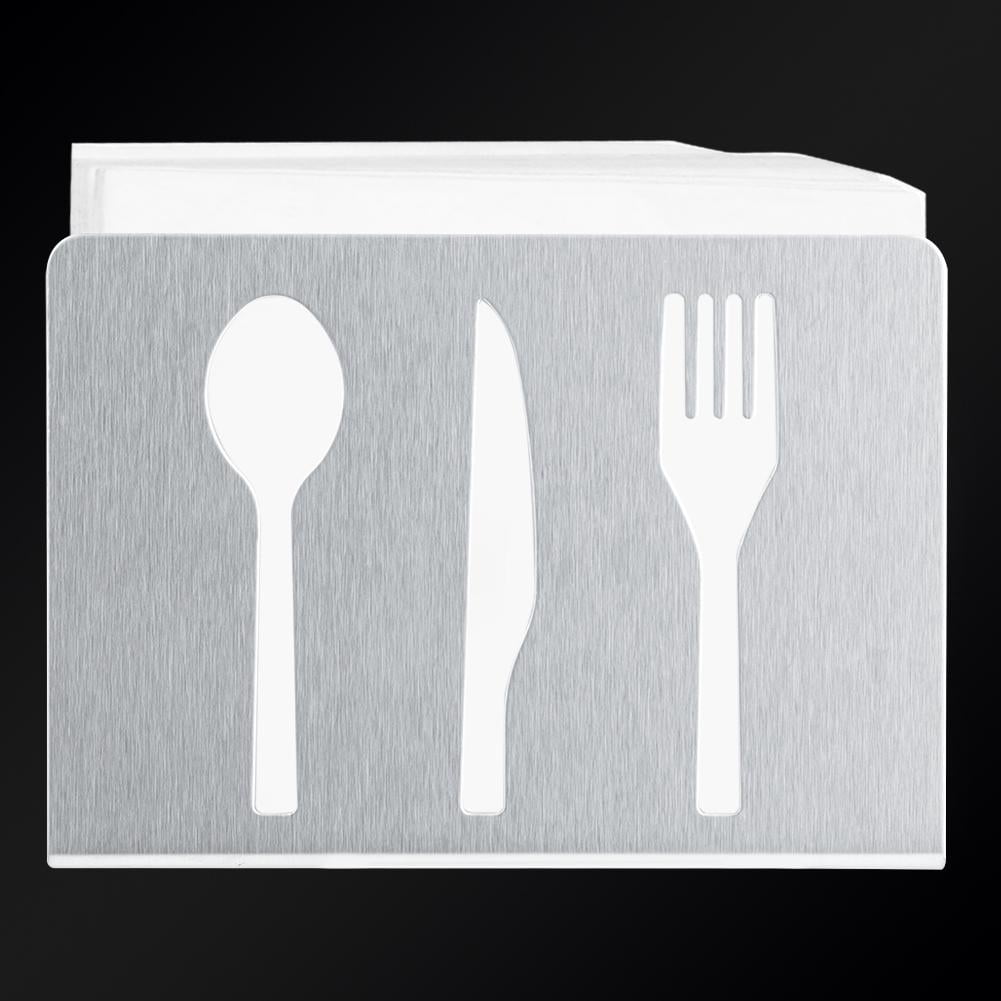 Ccdes Stainless Steel Napkin Holder Modern Serviette Holder Rack Table
