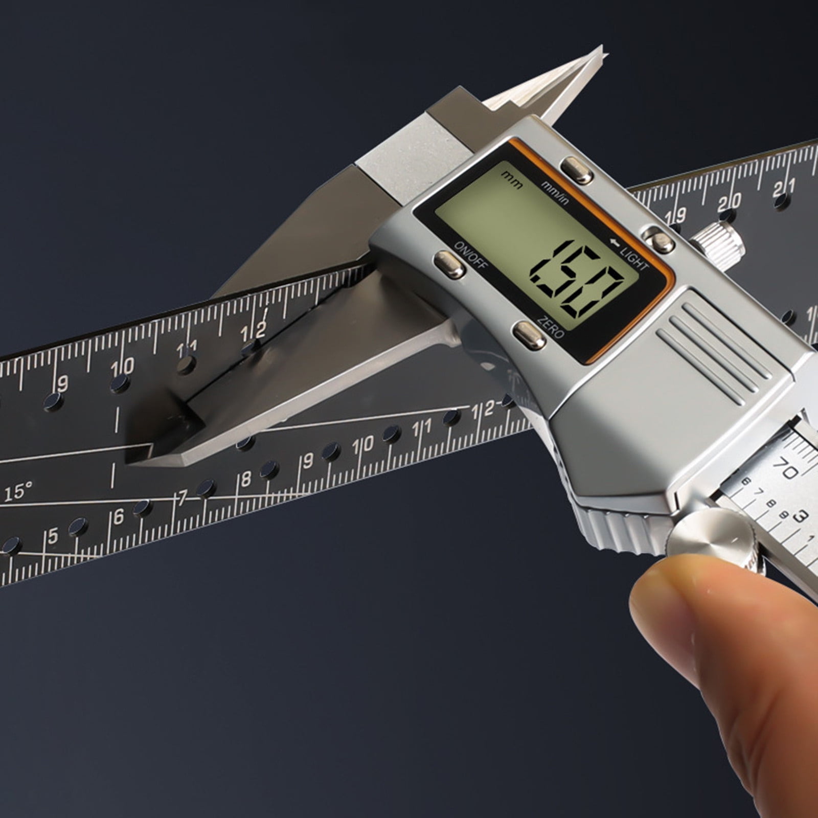 Multifunctional Right Angle Ruler 90 Degree Measuring Tool with Scribing Gauge for Woodworking Carpentry DIY Projects Marking Layout Precision Angle Finder Square Tool