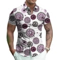 thumbnail image 3 of Camisas florales para hombre, nuevas camisas casuales de verano con estampado 3D, camisas playeras hawaianas, camisas de manga corta con solapa, blusas de calle, ropa para hombres y mujeres, 3 of 5