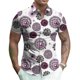 thumbnail image 2 of Camisas florales para hombre, verano 2024, camisas casuales frescas con estampado 3D de Hawaii para la playa, camisas de manga corta con solapa, blusas de calle, ropa para hombres y mujeres, 2 of 5