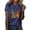 Navy, variant on Trendfront Womens Butterfly Graphic Print Tee Summer Fashion Short Sleeve T-Shirts Crewneck Casual Artistic Nature Style Trendy Tops