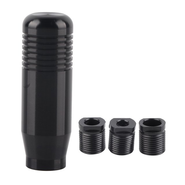Aluminum Alloy Car Manual Gear Shift Knob Handle Shifter Head 8.5cm for Honda Black