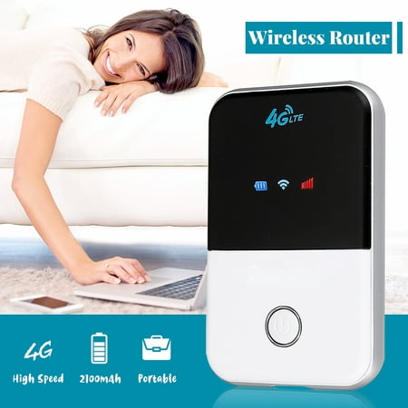 Portable 4G Router Mini LTE Mobile WiFi Router Hotspot USB SIM