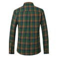thumbnail image 2 of SSLR Flannel Shirts for Men, Long Sleeve Button Down Shirt Lightweight Plaid Brushed Casual, 2 of 8