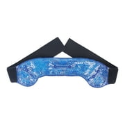 TRAKK Hot & Cold Silica Pearl Bead Therapy Head and Sinus Gel Pack with Adjustable Strap - Advanced Headache, Migraine, and Sinus Relief Solution