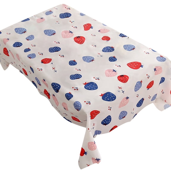 [Clearance Under 5$-Polyester Antependium], FNGZ Waterproof and Oil Proof Table Cloth for Kitchen Decorative Dining Table Cover, Table Cloth, 1X Wallpaper