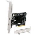thumbnail image 2 of FebSmart 2X 10Gbps Max Speed USB-C Ports PCIE USB 3.1 Gen 2 Expansion Card for Windows, MAC OS and Linux Systems-Build in FebSmart Self-Powered Technology, No Need Additional Power Supply (F, 2 of 3