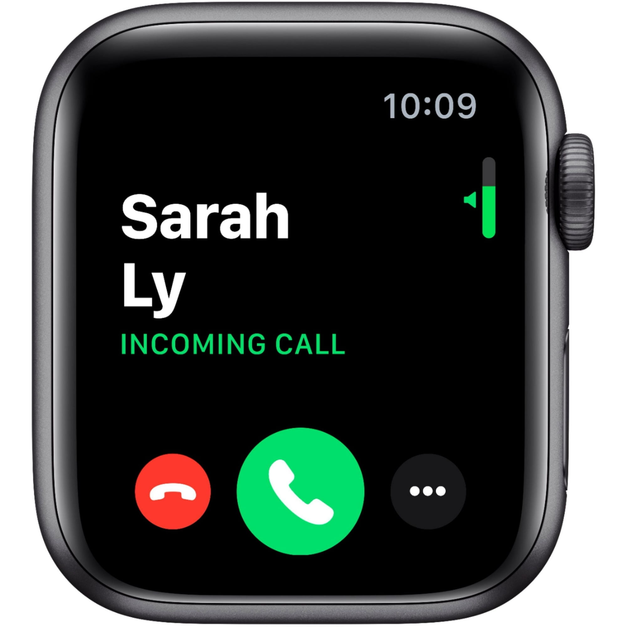 Restored Apple Watch Series 5 (GPS) 40mm Space Gray Aluminum Case with Black Sport Band (Refurbished)