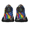 thumbnail image 5 of LGBT Pride Eagle We The People Means Everyone Shoes Sneakers Black Size 4, 5 of 7