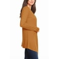 thumbnail image 2 of Women's Lightweight Casual Open Front Long Sleeve Solid Cardigan Office Wear S-3XL, 2 of 4