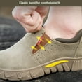thumbnail image 6 of Safety Shoes Men Light Damping Breathable Fashion Steel Cap Work Gymnasium Shoes Eu 37-46, 6 of 8