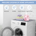 thumbnail image 4 of Large Washer and Dryer Covers 2PCS Washing Machine Top Cover Pads Anti-Slip Diatomite Rubber Washer Dryer Top Protector Mats(27" x 27"), 4 of 10