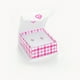14k Or Jaune Rose & Blanc Émail Cupcake Vis Arrières pour les Jeunes Filles-Préadolescents – image 5 sur 7
