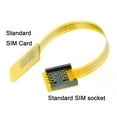 thumbnail image 2 of Yazoeia Kit de Carte SIM Standard GSM CDMA Extension Mâle à Femelle Câble Plat Doux FPC Rallonge 14cm CJC912-24035, 2 of 6