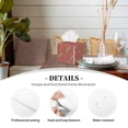 thumbnail image 4 of Rocae Leopard Print for High-grade Leather Tissue Box, Exquisite Fashionable Design, Office Tissue Box, Waterproof Family Tissue Box, 4 of 8