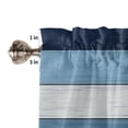 thumbnail image 6 of Vintage Farm Barn Blue Gradient Curtain Home Decoration Living Room Short Curtains Window Treatments For Kitchen Bedroom, 6 of 6