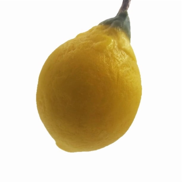 Jabón en forma de limón - Jabón natural en barra con cuerda para colgar, refrescante para manos y cuerpo, empaquetado en caja de regalo.