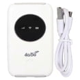 thumbnail image 1 of 4G LTE Unlocked WiFi Modem with SIM Card Slot - Portable USB Mobile Hotspot, 300Mbps, 3200mAh Battery, 1 of 5