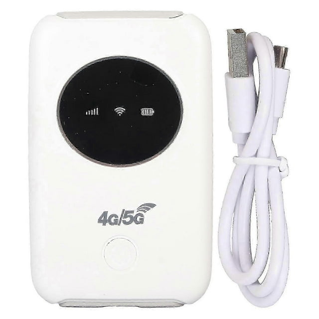 4G LTE Unlocked WiFi Modem with SIM Card Slot - Portable USB Mobile Hotspot, 300Mbps, 3200mAh Battery