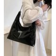 thumbnail image 6 of Kukuzhu Tote Bag Women's PU Leather Shoulder Bag Lightweight Hobo Bucket Armpit Purse Handbag Work Top Handle Bag, 6 of 8