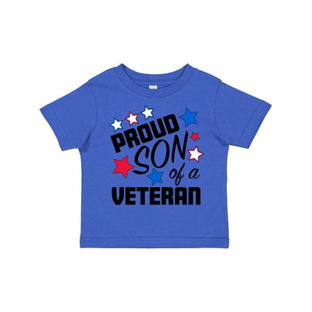 

Inktastic Proud Son of a Veteran- Veterans Day Gift Toddler Boy Girl T-Shirt