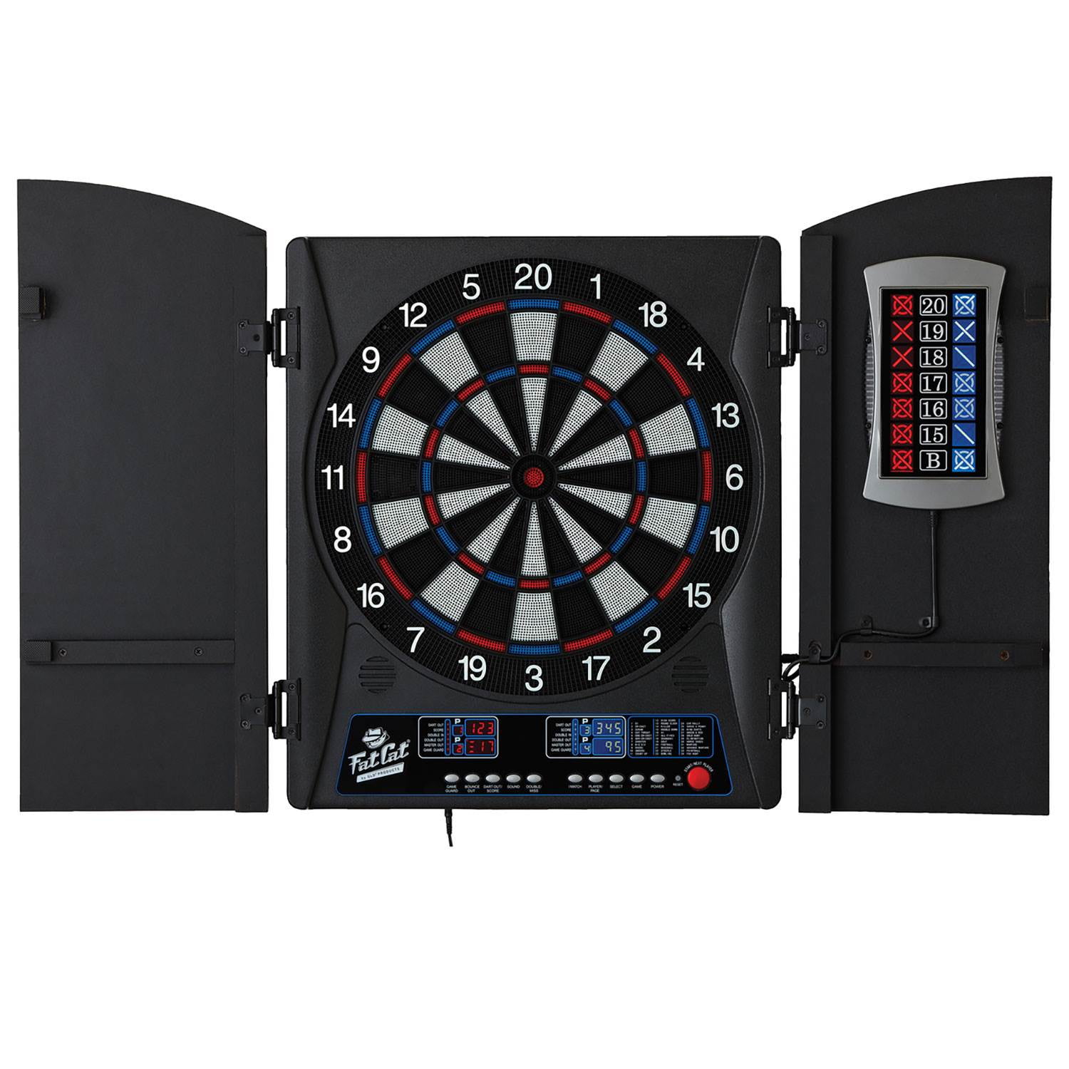 Fat Cat Mercury Electronic Soft Tip Dartboard Game with