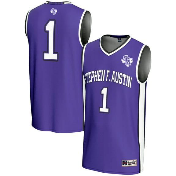 Male GameDay Greats #1  Purple Stephen F Austin Lumberjacks  Lightweight Basketball Jersey